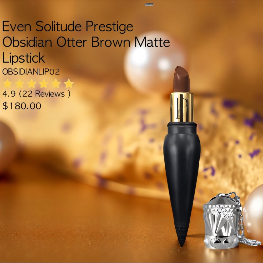 La Prédiré Prestige Even Solitude Prestige - Obsidian Brown Lipstick